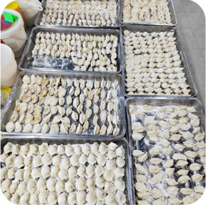 冬至餃子情，華龍一家親